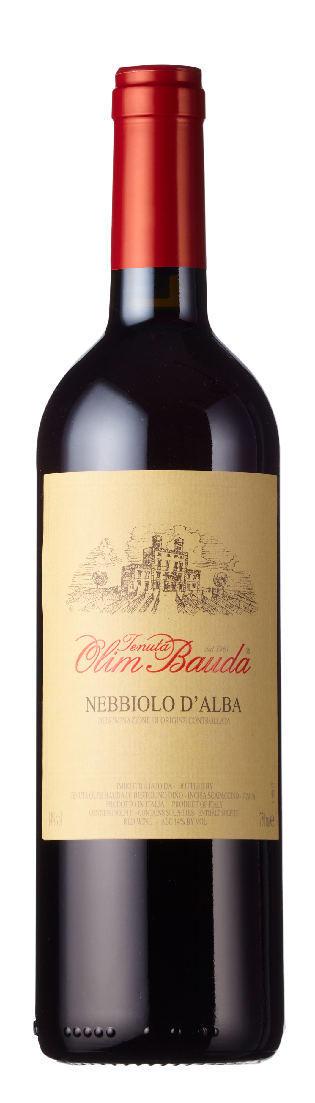 TENUTA OLIM BAUDA, NEBBIOLO D'ALBA, DOC, SAN PIETRO, ITALY, 2017