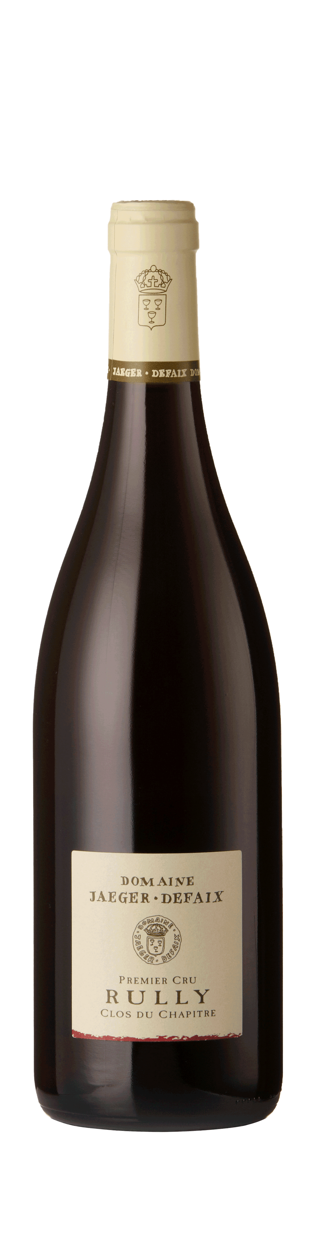 DOMAINE JAEGER-DEFAIX, RULLY 1ER CRU ROUGE, CLOS DU CHAPITRE, BURGUNDY, FRANCE, 2018