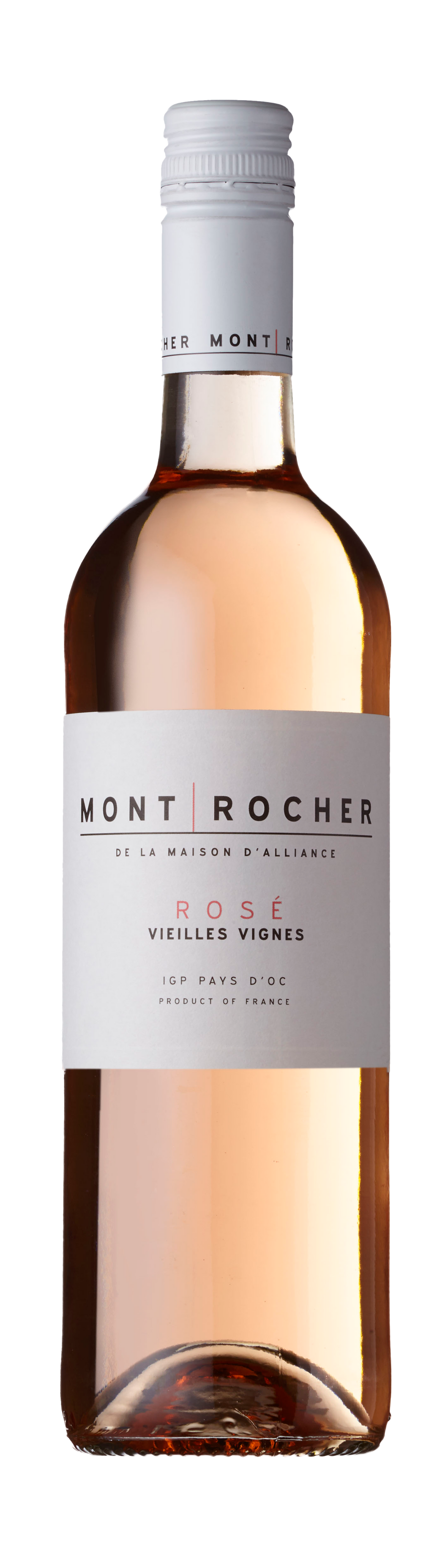 MONT ROCHER VIEILLES VIGNES ROSÉ, IGP PAYS D'OC, FRANCE, 2020