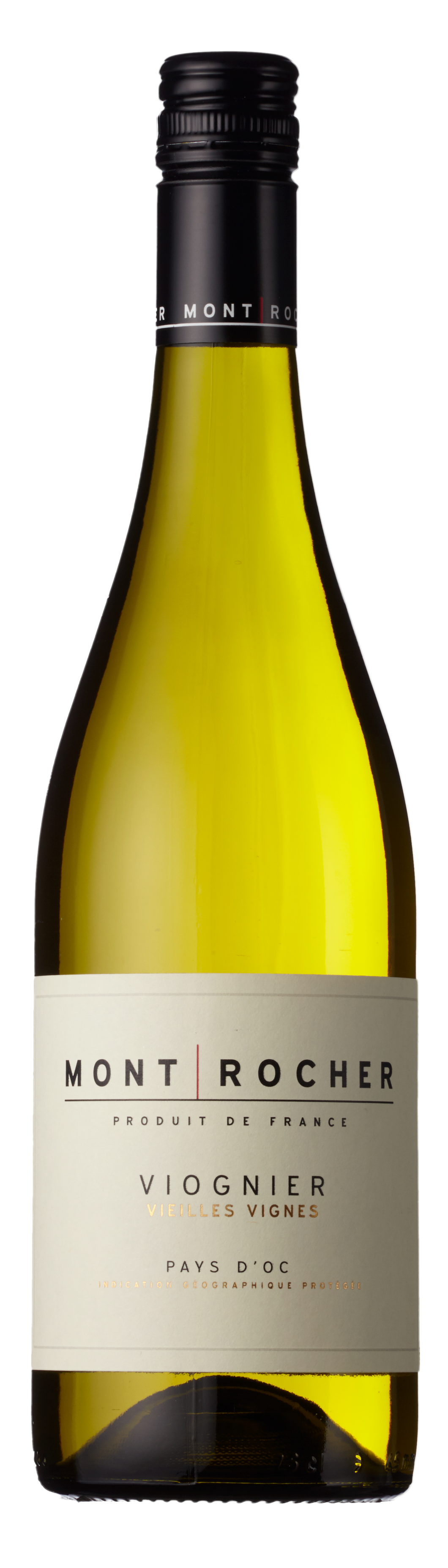 MONT ROCHER, VIOGNIER, VIEILLES VIGNES, IGP PAYS D'OC, FRANCE, 2020